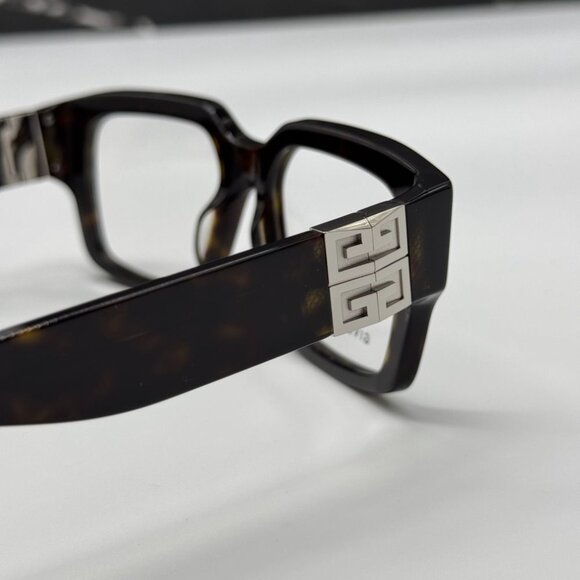 NEW GV50049I 052 GIVENCHY DARK HAVANA UNISEX GIVENCHY EYEGLASSES - Picture 8 of 11